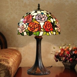 30 cm Rose Tiffany Stained...