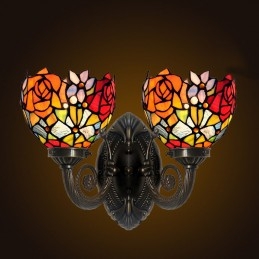2 Light Rose Tiffany...