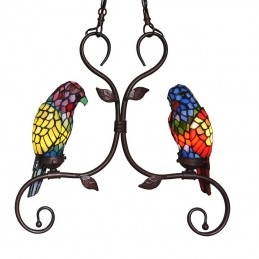 Parrot Tiffany Stained...