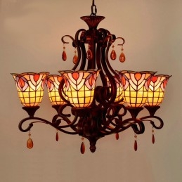 Retro Chandelier 6 Light...