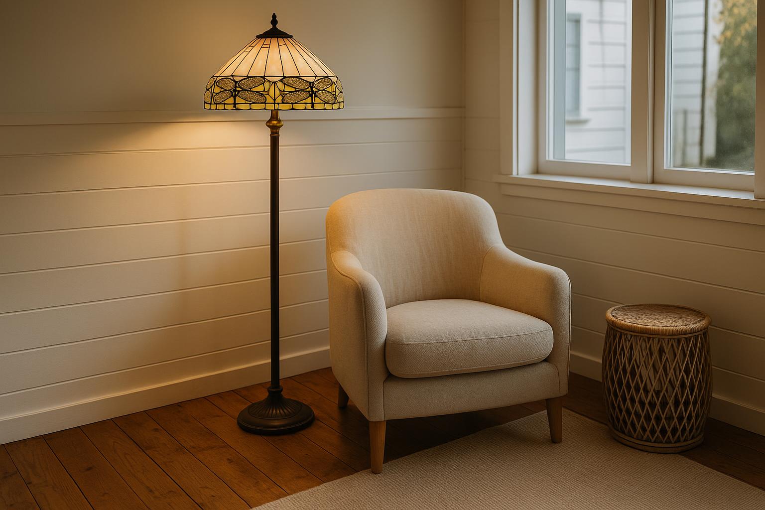 Working with Coastal Light: Dragonfly Stained-Glass Lamps
