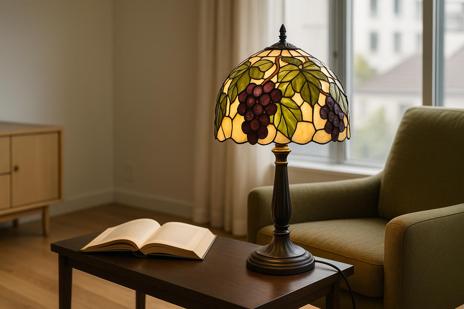 A Room-by-Room Guide to Placing Grape Tiffany-Style Lamps